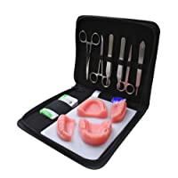 Los mejores  - Kit de Práctica Sutura de Dentista | Completo Kit de Sutura con 4 Almohadillas de Sutura | Regalos para Dentistas | 6…